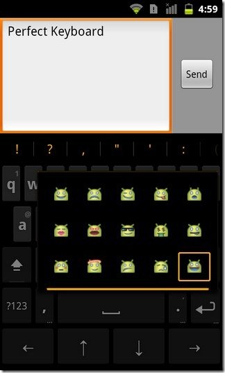 create custom keypad layout android