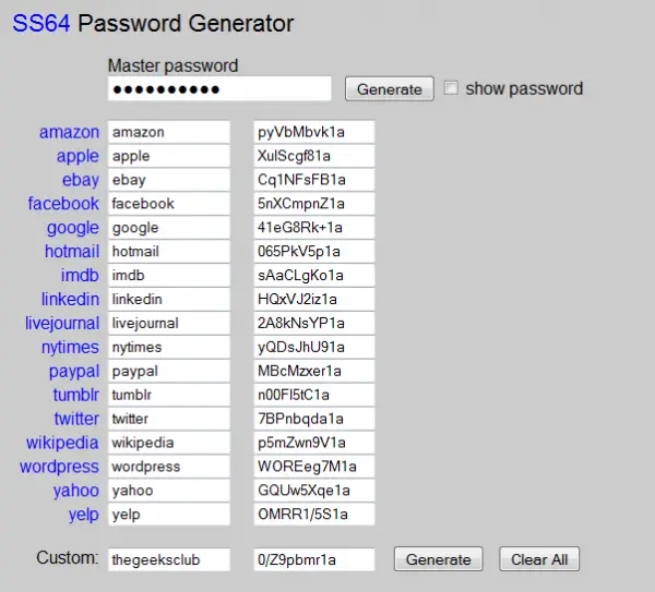 extremely strong password generator