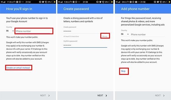 Choose Strong Password for Google Account