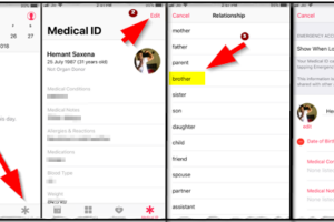 Medical ID on iPhone