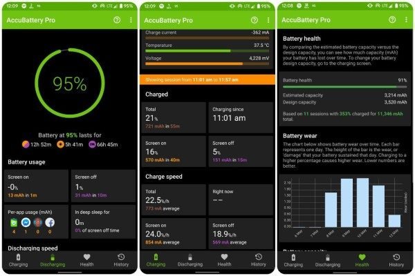 Battery drain check