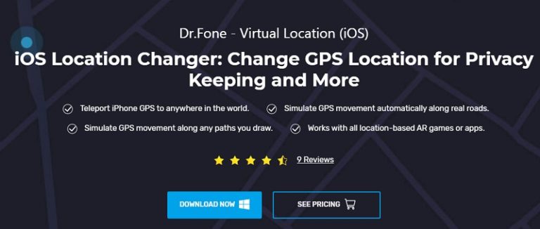 dr fone location spoof