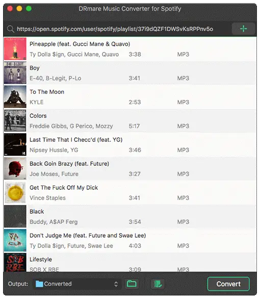 drmare spotify music converter for mac